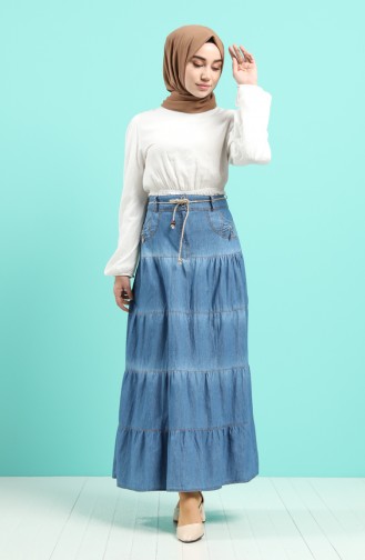 Jupe Bleu Jean 0301-01