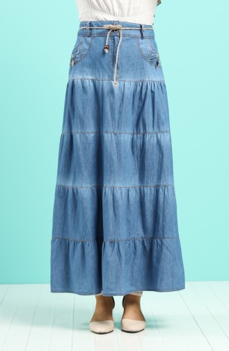 Jupe Bleu Jean 0301-01