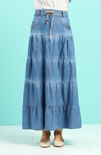 Jeans Blue Rok 0301-01