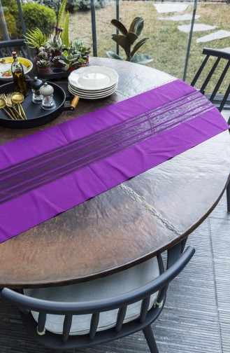 Lazer Kesim Modern Runner 40x140 cm Runner17