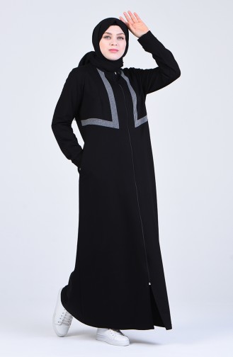 Schwarz Abayas 10031-01