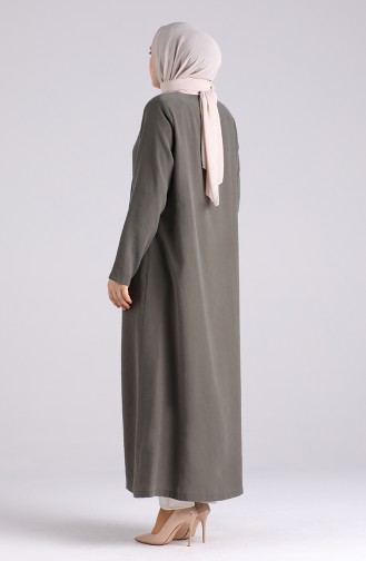 Khaki Abayas 0419-02