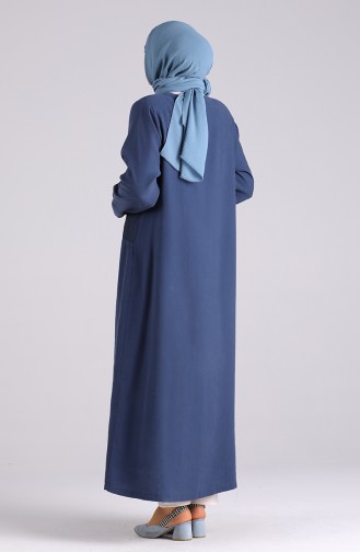 Indigo Abaya 0419-03