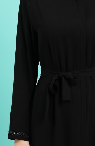 Black Abaya 8096-04