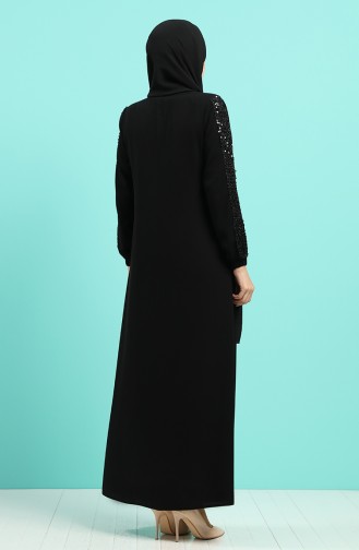 Schwarz Abayas 8097-01