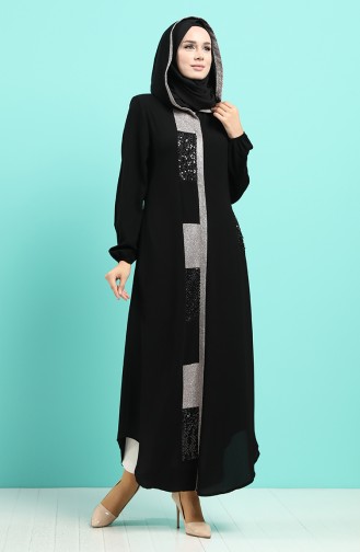 Abayas Noir 8100-01