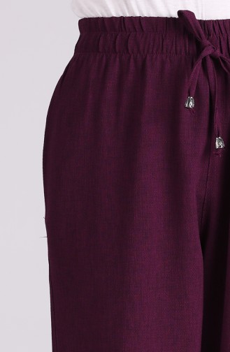 Pantalon Plum Foncé 0181-04