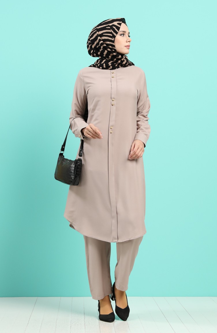 tunic and trouser suit