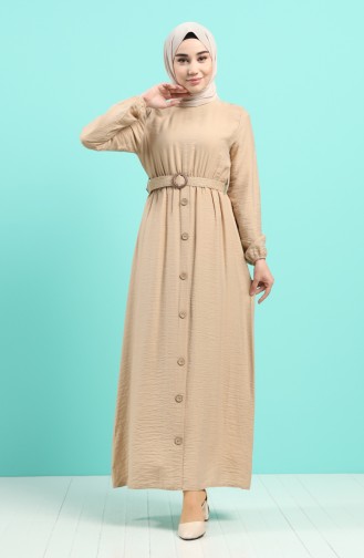 Mink Hijab Dress 0029-03