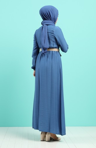 Robe Hijab Indigo 0029-04
