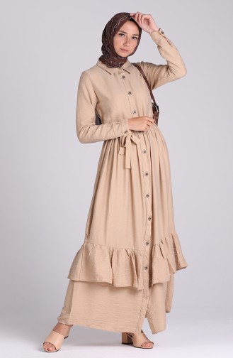 Mink Hijab Dress 0033-01