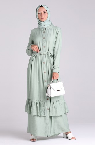 فستان أخضر 0033-04