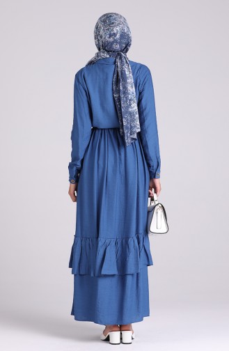 Robe Hijab Indigo 0033-05