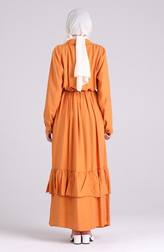 Robe Hijab Orange 0033-06