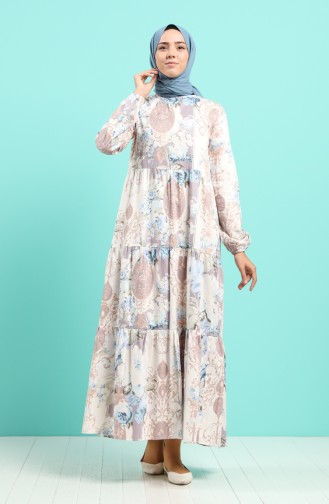 Robe Hijab Crème 4620-01