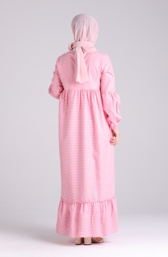 Dress with Free Mask 1401-06 Pink 1401-06