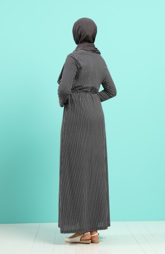Robe Hijab Antracite 5708Y-03