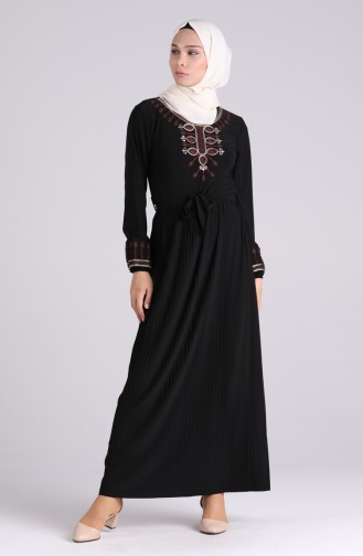 فستان أسود 5757-03