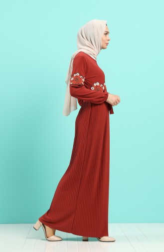 Robe Hijab Tabac 5814-01