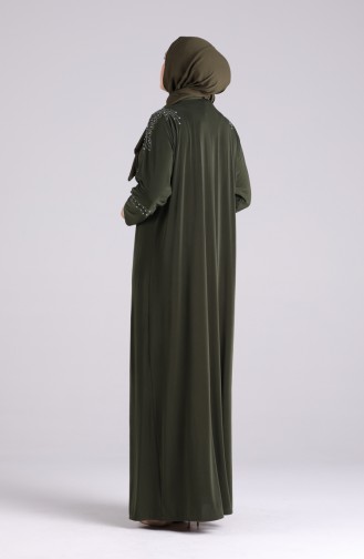 Robe Hijab Khaki 1638-04