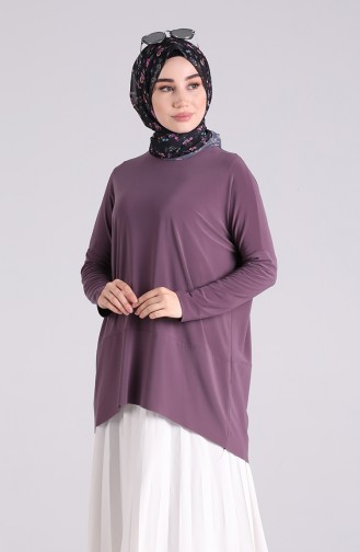 Dark Dusty Rose Tuniek 8457-01