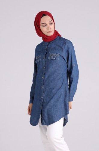 Navy Blue Tuniek 0572-02