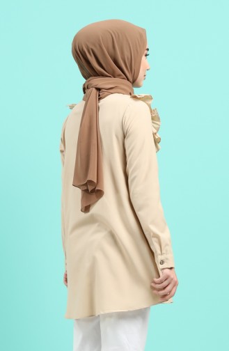 Beige Tunikas 1447-05