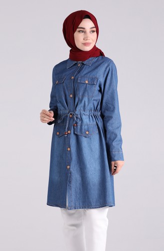 Navy Blue Tunics 0206-01