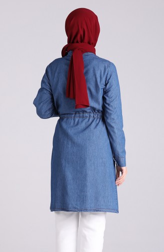 Navy Blue Tunics 0206-01