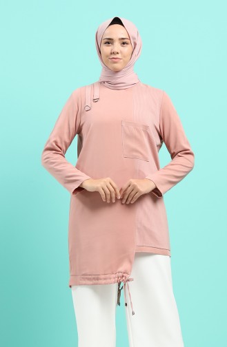 Beige-Rose Tunikas 12110-01