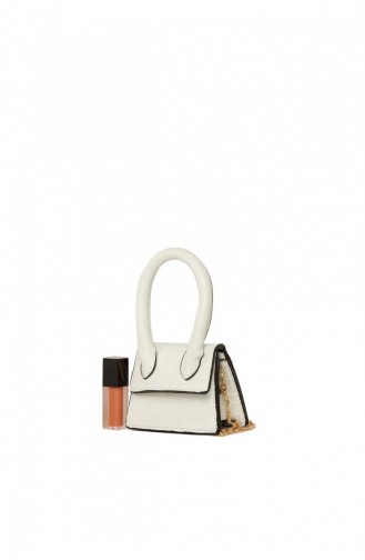 Weiß Schultertasche 8682166058655