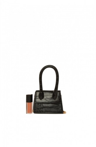 Schwarz Schultertasche 8682166058693