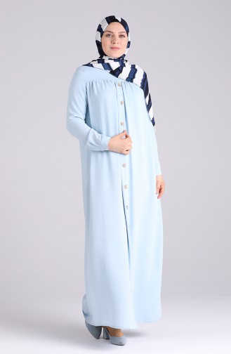 Abayas Bleu Bébé 0065-04