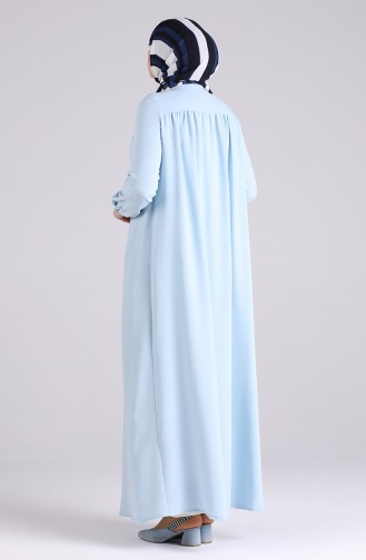 Abayas Bleu Bébé 0065-04