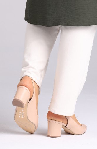 Skin Color High-Heel Shoes 0611-08