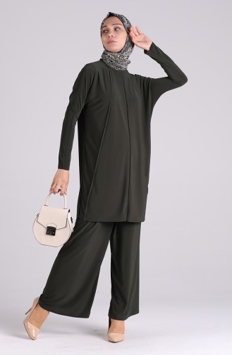 Sandy Tunic Pants Double Suit 2020-02 Khaki 2020-02