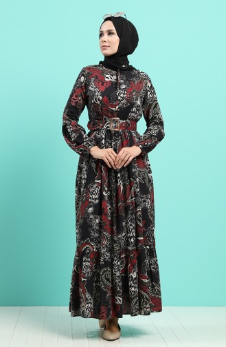 Robe Hijab Noir 4549-06