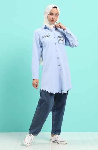 Baby Blue Tunics 0800-04