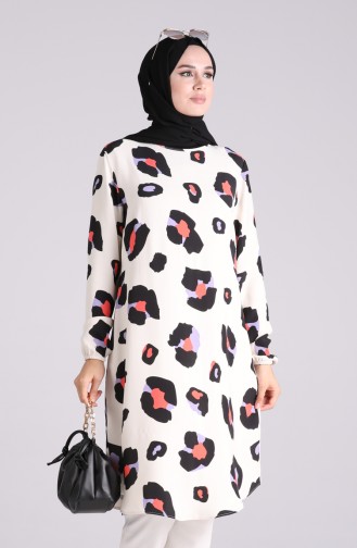 Cream Tuniek 1103-01