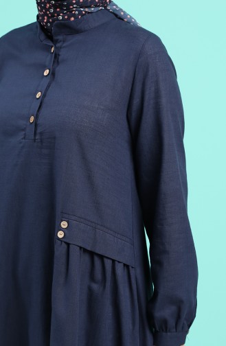 Navy Blue Tuniek 4313-04