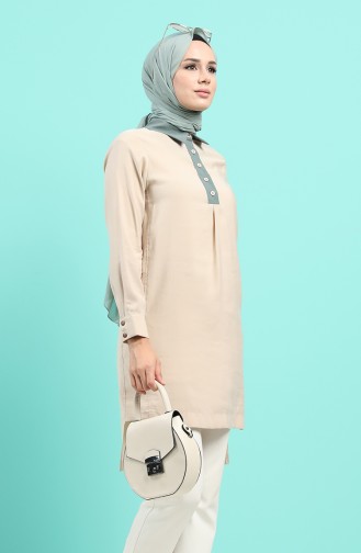 Beige Tuniek 12062-02