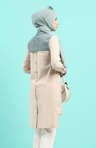 Beige Tunikas 12062-02