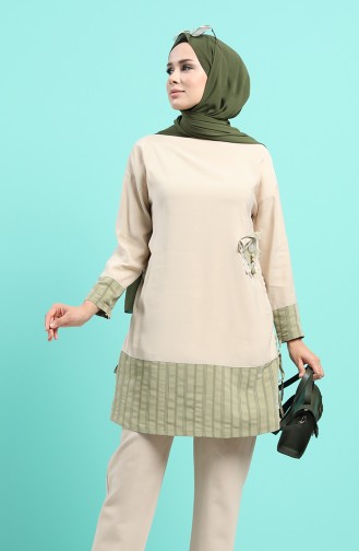 Khaki Tunics 12066-01