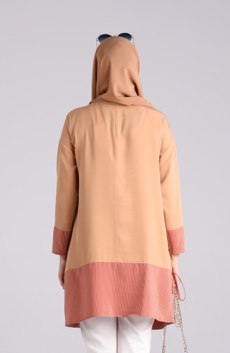 Garnili Tunik 12066A-02 Camel Kiremit