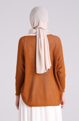 Tobacco Brown Blouse 1093-01