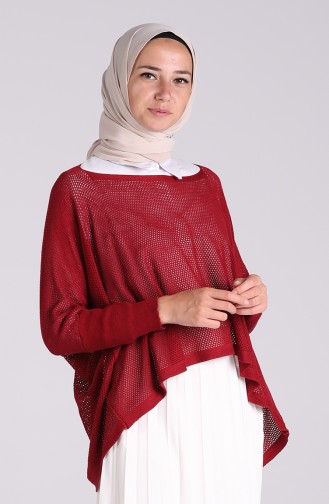 Claret red Blouse 1093-03