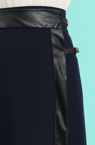 Navy Blue Skirt 6477-02