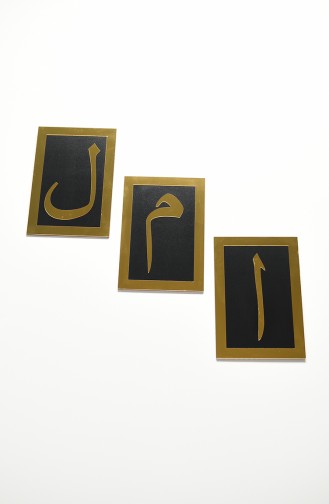Schwarz Wohnaccessoires 02002SA-01