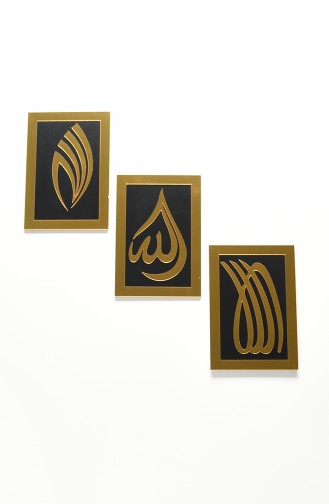 Schwarz Wohnaccessoires 02003SA-01
