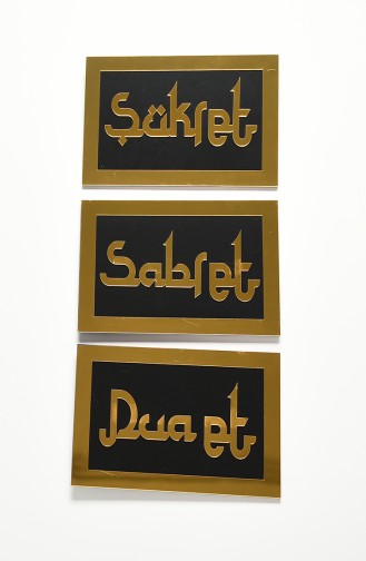 Schwarz Wohnaccessoires 04003SA-01